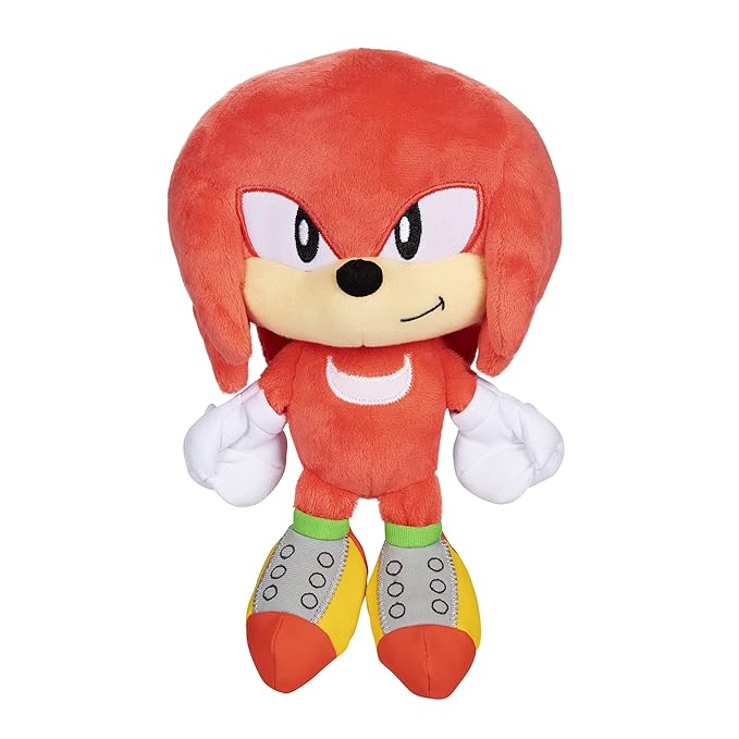 Sonic The Hedgehog Basic Plush 9inch - Knuckles 40937/42074 - Colorland Toys