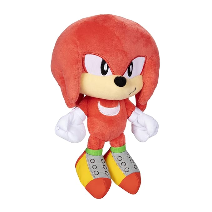 Sonic The Hedgehog Basic Plush 9inch - Knuckles 40937/42074 - Colorland Toys