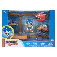 Sonic The Hedgehog Figure Diorama Set 2.5in 41442 - Colorland Toys
