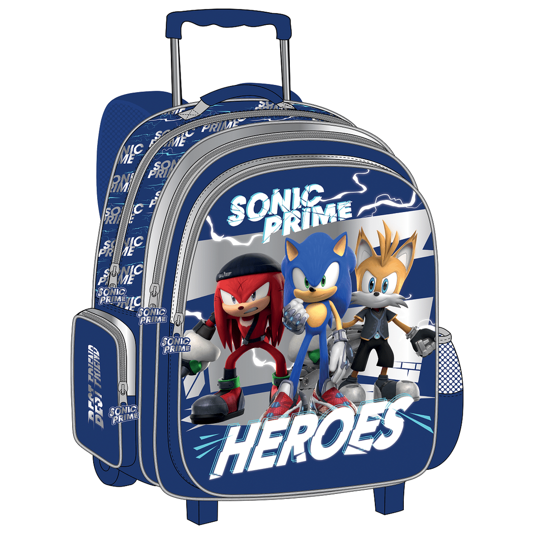 Sonic The Hedgehog Trolley Bag 18inch FKST - 32143 - Colorland Toys