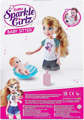 Sparkle Girlz Baby Sitter Doll Playset 10064 - Colorland Toys