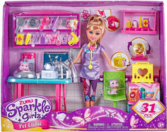 Sparkle Girlz Pet Clinic Playset 100184 - Colorland Toys