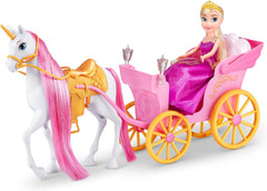 Sparkle Girlz Princess Doll with Horse & Carriage 10068 - Colorland Toys