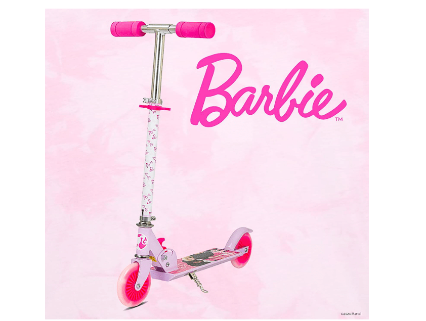 Spartan Barbie Scooter - 2 Wheel SP - 7060 - Colorland Toys
