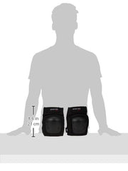 Spartan Knee & Elbow Pads and Wrist Protective Set Black XS SP - 9061XS - Colorland Toys