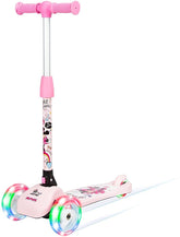 Spartan Minnie LED Folding Scooter 3 - Wheel SP - 7054 - Colorland Toys