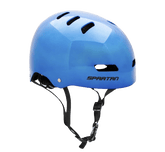 Spartan Mirage Plus Skate Helmet - Blue Chrome M 54 - 58cm SP - 9085 - Colorland Toys