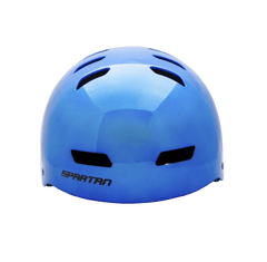 Spartan Mirage Plus Skate Helmet - Blue Chrome M 54 - 58cm SP - 9085 - Colorland Toys