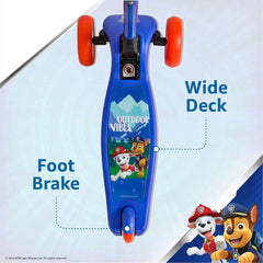 Spartan Paw Patrol Boys Scooter 3 - Wheel SP - 7055 - Colorland Toys