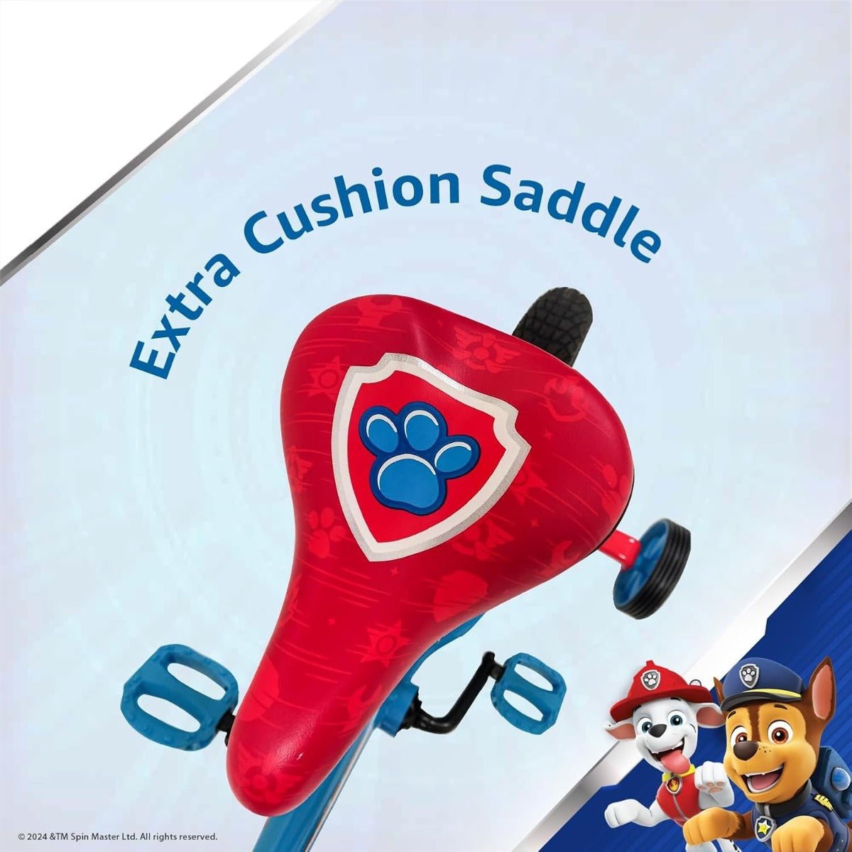 Spartan Paw Patrol Chase Bicycle 12inch SP - 3202 - Colorland Toys