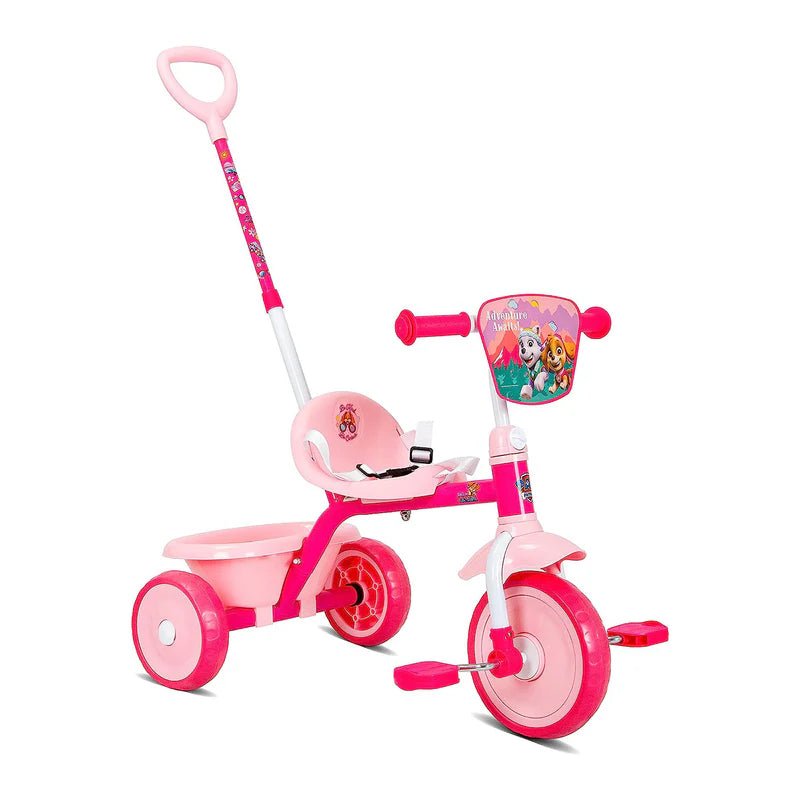 Spartan Paw Patrol Tricycle with Pushbar - Girls SP - 5009 - Colorland Toys