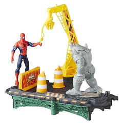 Spider - Man Web City Rhino Rampage Set B7199 - Colorland Toys