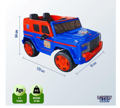 Spiderman Jeep Ride On LB - 2888EL - Colorland Toys