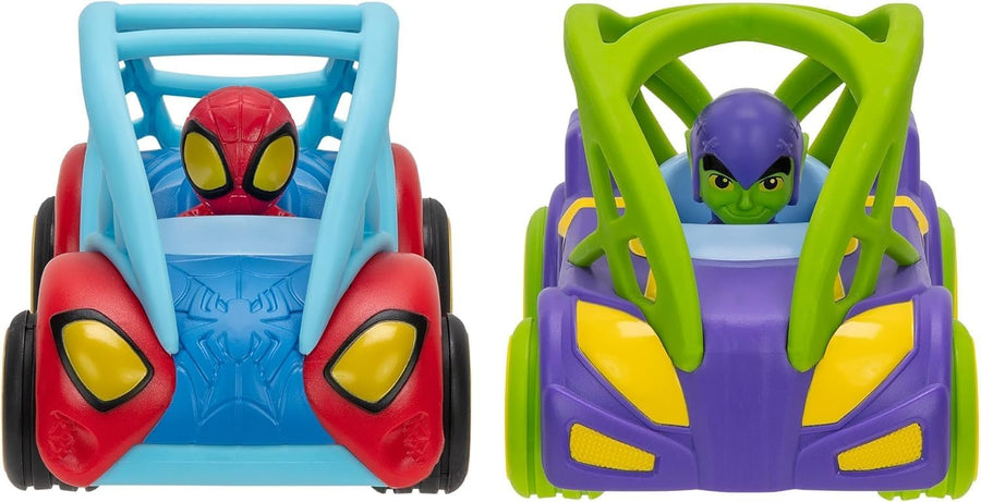Spidey and Friends MARVEL Power Rollers 2-Pack: Spidey vs Green Goblin