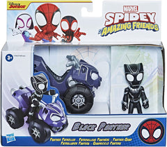 Spidey and His Amazing Friends Black Panther Patroller F1943 - Colorland Toys