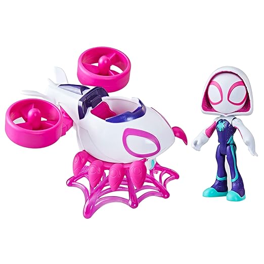Spidey and His Amazing Friends Little Vehicle - Ghost Spider SNF0009/SNF0007