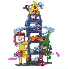 Spidey And His Amazing Friends Metals City Track Set SNF0202 - Colorland Toys