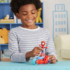 Spidey and His Amazing Friends Motorcycle Spidey F7459 - Colorland Toys