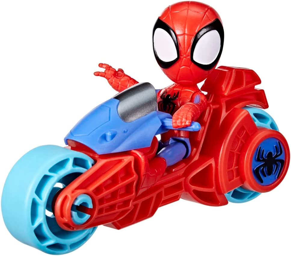 Spidey and His Amazing Friends Motorcycle Spidey F7459 - Colorland Toys