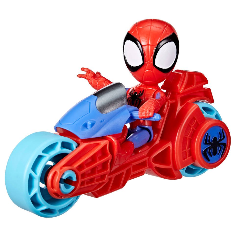 Spidey and His Amazing Friends Pullback Vehicle - Miles Morales SNF0017/SNF0014 - Colorland Toys