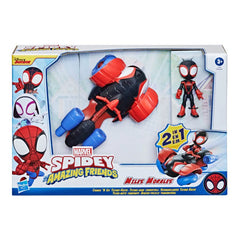 Spidey and His Amazing Friends Pullback Vehicle - Spidey SNF0015/SNF0014