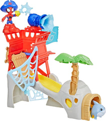 Spidey And His Amazing Friends Spidey Island Playset G0665 - Colorland Toys