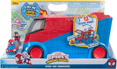 Spidey and His Amazing Friends Spidey Web Transporter SNF0051 - Colorland Toys