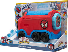 Spidey and His Amazing Friends Transforming Web Spinning Hauler SNF0081 - Colorland Toys