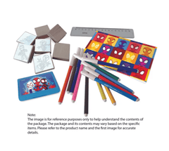 Spidey & Friends Felt Tip Pens 99pcs 181359 - Colorland Toys