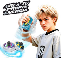 Spinner MAD Shake2Spin Single Pack – LED Light & Sound Toy Spinner Assorted - Colorland Toys