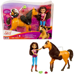 Spirit Untamed Nuzzle & Play Lucky Doll & Horse GXF67 - Colorland Toys