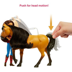 Spirit Untamed Nuzzle & Play Lucky Doll & Horse GXF67 - Colorland Toys