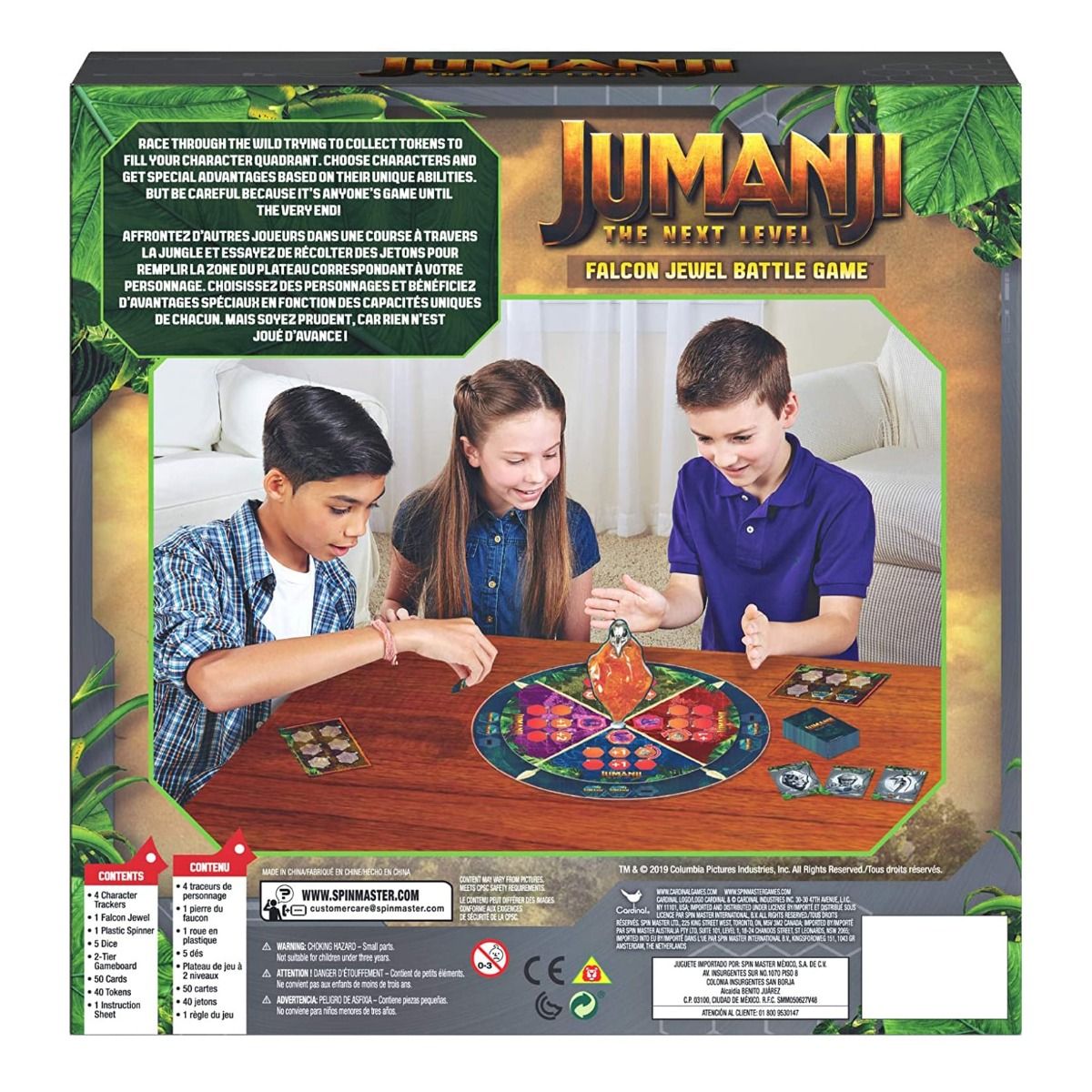 Cardinal Games Jumanji 3 The Next Level Falcon Jewel Battle 6054509 - Colorland Toys