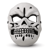 Spooky White Skull / Skeleton Halloween Mask - Colorland Toys
