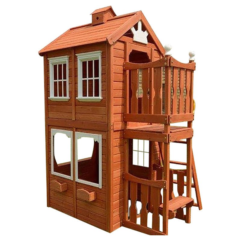Sports Power Double Decker Wooden Playhouse - Colorland Toys