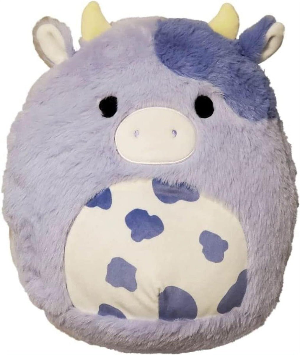 Squishmallow Fuzzamallows Bubba The Purple And White Cow Plush 12inch SQCR05619/SQCR00374 - Colorland Toys