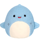 Squishmallow Fuzzamallows Davie Blue Shark 12inches - Colorland Toys