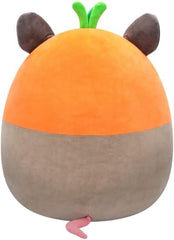 Squishmallow Little Plush Easter - Luanne the Grey Possum in Carrot Costume 7.5inches - Colorland Toys