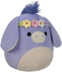 Squishmallow Little Plush Easter - Milanda the Periwinkle Donkey 7.5inches - Colorland Toys