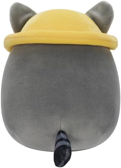Squishmallow Little Plush Easter - Rocky the Black & Grey Raccoon 5inches - Colorland Toys