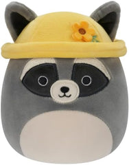 Squishmallow Little Plush Easter - Rocky the Black & Grey Raccoon 5inches - Colorland Toys
