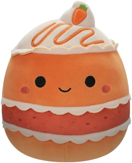 Squishmallow Little Plush Easter - Scooter the Carrot Cake 7.5inches - Colorland Toys