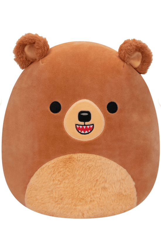 Squishmallow Plush 12in - Stokely The Bear SQCR04141/SQCR04137 - Colorland Toys