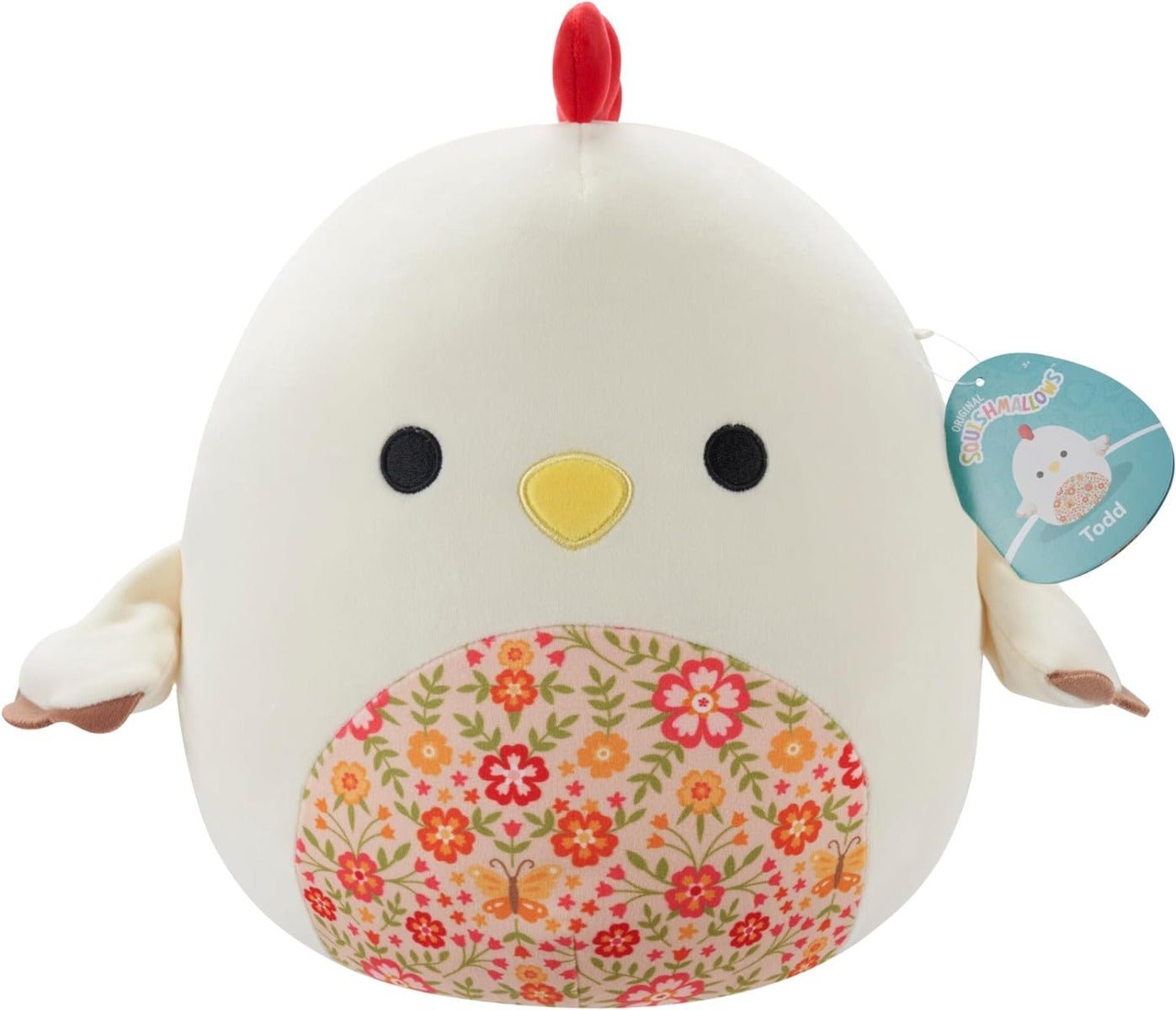Squishmallow Todd the Beige Rooster 12inches SQCR05418 - Colorland Toys