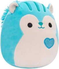 Squishmallows Candy Heart Valentine 2024 5" Plush - Santiago the Squirrel - Colorland Toys
