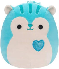 Squishmallows Candy Heart Valentine 2024 5" Plush - Santiago the Squirrel - Colorland Toys