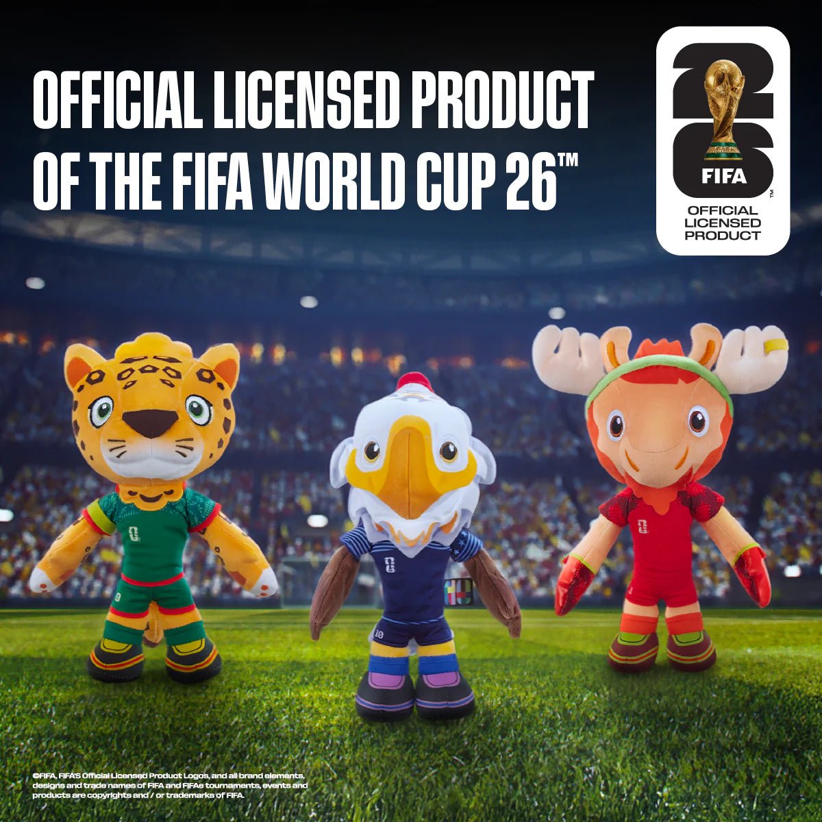 Squishmallows FIFA 8 inch Mascot Plush - Assorted 1pc - Colorland Toys