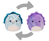 Squishmallows Flip A Delilah The Purple Dino Jerome The Blue Dino Plush Toy 5in - Colorland Toys