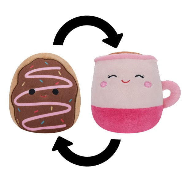 Squishmallows Flip a Mallows - Deja & Emery 5inch SQFP00066/SQFP00082 - Colorland Toys