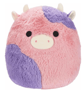 Squishmallows Fuzzamalow Plush - Patty The Cow 12in SQCR03206/SQCR03967 - Colorland Toys